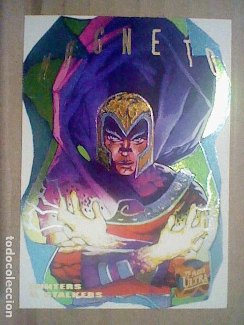 Trading cards: 95 FLEER MARVEL LIMITED EDITION MAGNETO ULTRA - Foto 1