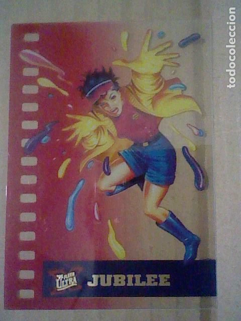 Trading cards: 95 FLEER MARVEL LIMITED EDITION JUBILEE TRANSPARENTE - Foto 1