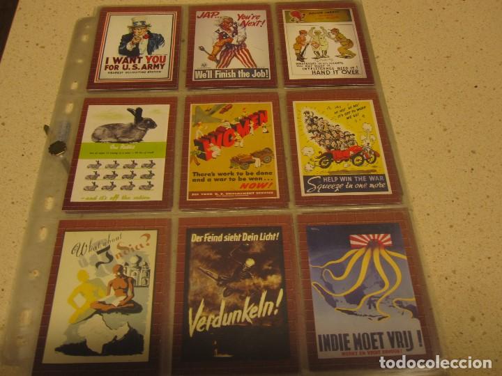 Trading Cards: COLECCION CARDS CROMOS COMPLETA 36 POSTERS PROPAGANDA GUERRA ARTE ILUSTRACION NUEVAS