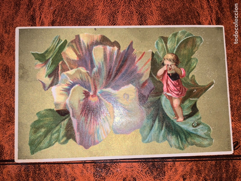 Trading Cards: Antigua tarjeta ilustrada