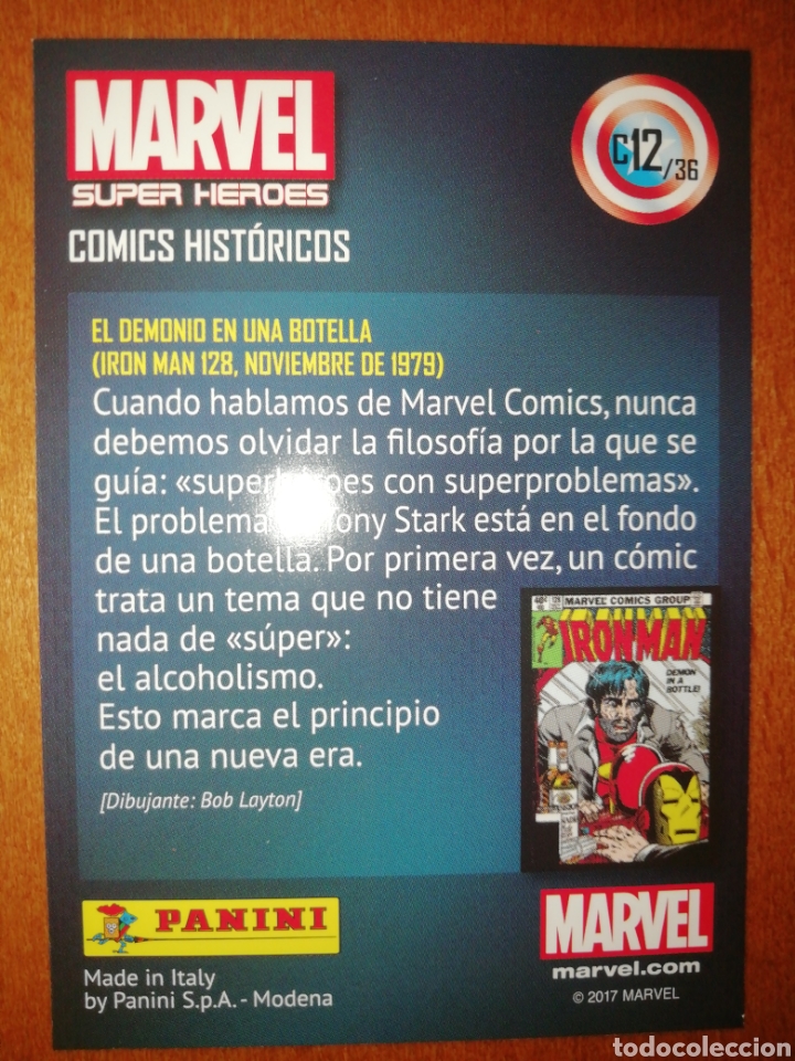 Trading cards: Marvel super heroes 2017 c-12/36 panini - Foto 2