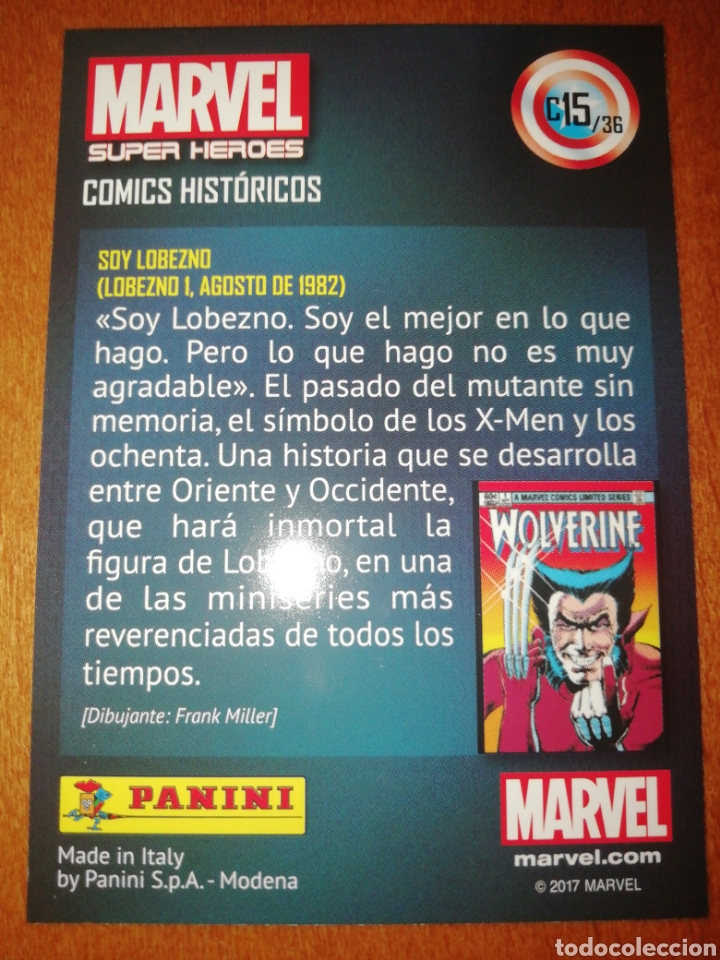 Trading cards: Marvel super heroes 2017 c-15/36 panini - Foto 2