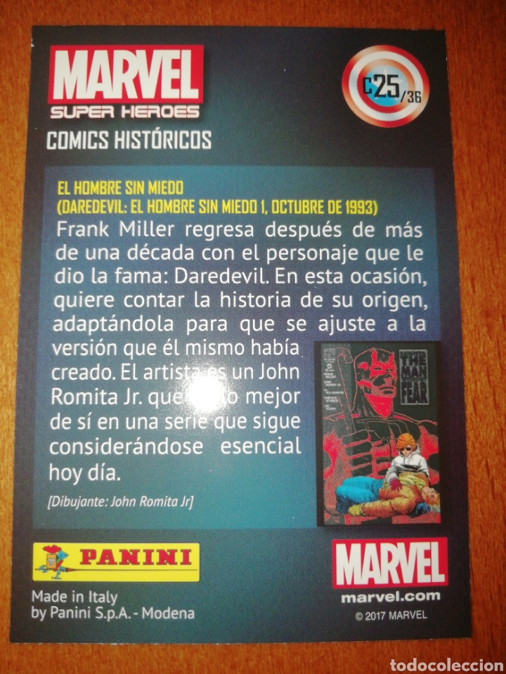 Trading cards: Marvel super heroes 2017 c-25/36 panini - Foto 2