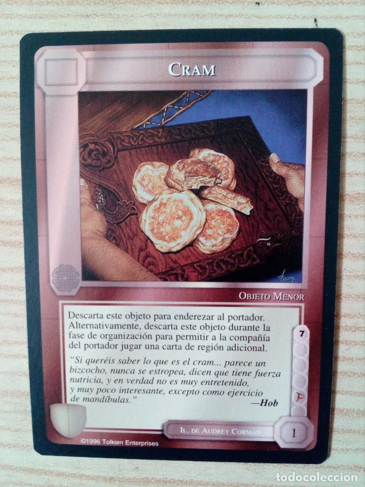 Trading cards: Carta Trading Card Cram - El Se&ntilde;or De Los Anillos