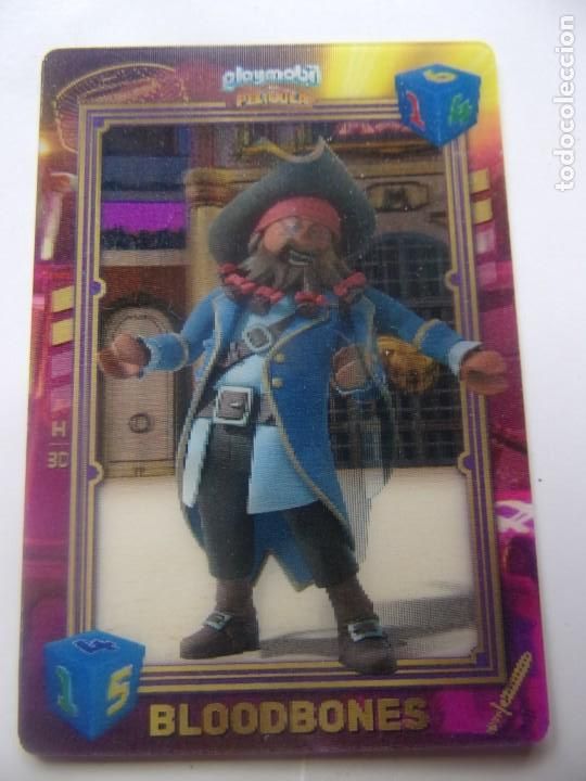Trading cards: CROMO PLAYMOBIL LA PEL&Iacute;CULA - BLOODBONES - Foto 1