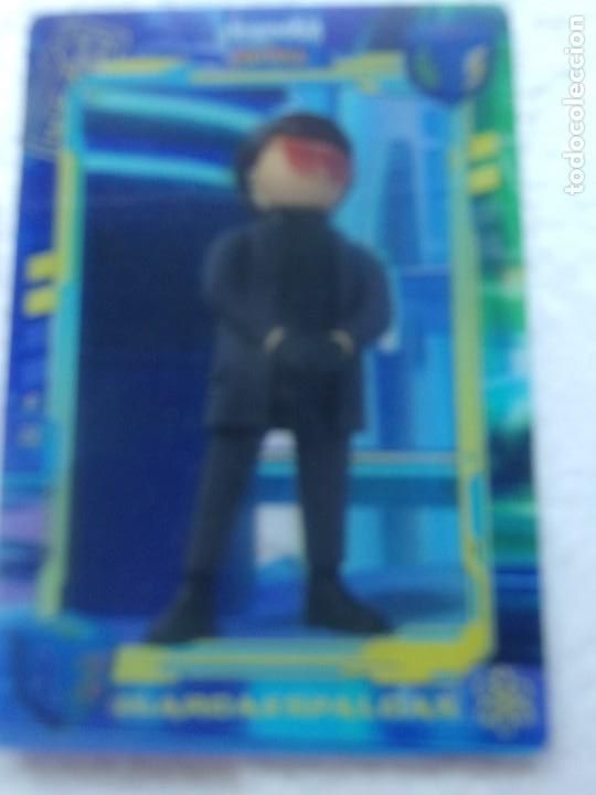 Trading cards: CROMO PLAYMOBIL LA PEL&Iacute;CULA - GUARDAESPALDAS - Foto 1