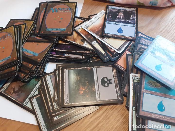 Trading cards: 130 cartas Magic Deckmaster - Foto 1