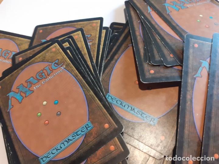 Trading cards: 130 cartas Magic Deckmaster - Foto 2