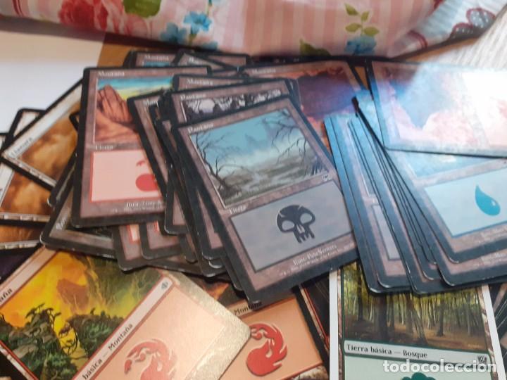 Trading cards: 130 cartas Magic Deckmaster - Foto 3