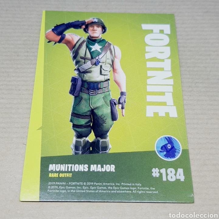c-32) carta fortnite. panini 2019. n184 munit - Buy Antique trading cards  on todocoleccion