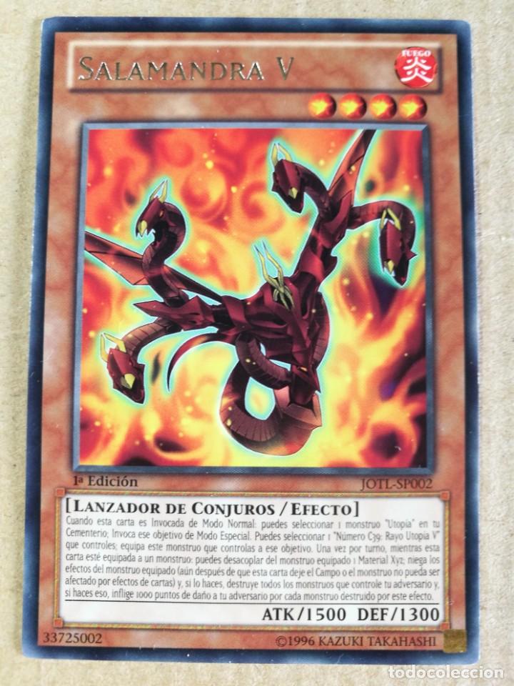 salamandra yugioh card Amazon.com: YU-GI-OH! - Salamandra (LCJW-EN062) - Legendary Collection 4:  Joey's World - 1st Edition