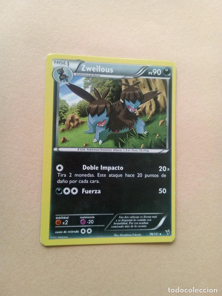 Trading Cards: card pokemon-2013-zweilous
