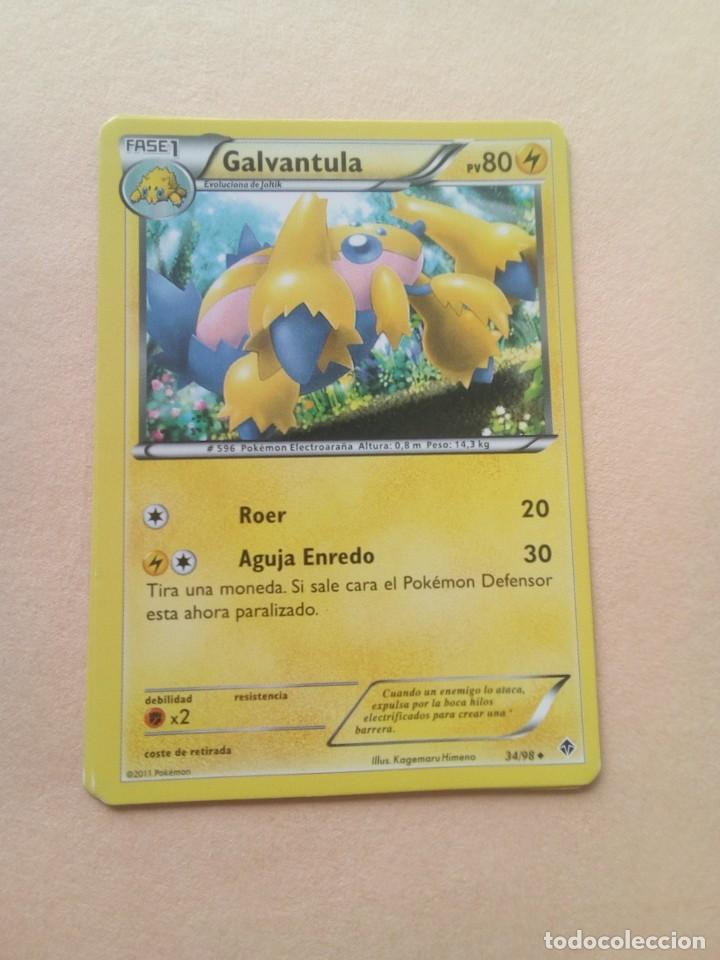 Trading cards: card pokemon-2013-598-GALVANTULA - Foto 1