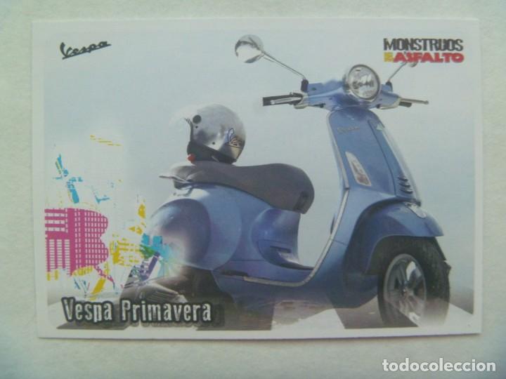 Trading Cards: TRADING CARDS DE LA COLECCION MONSTRUOS DEL ASFALTO : MOTO VESPA