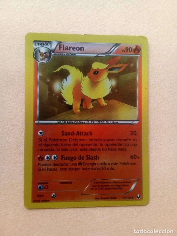 pokemon-flareon-n 12/108 - Buy Antique trading cards on todocoleccion