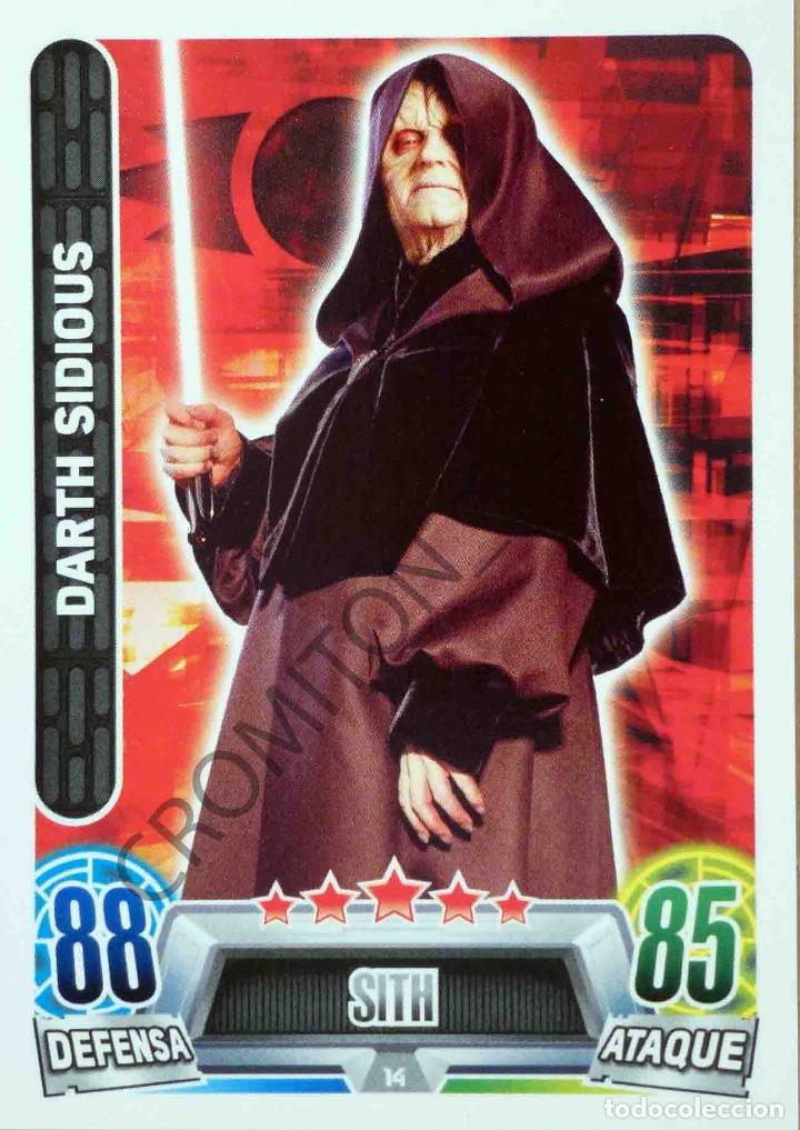 star wars - nº 123 - darth sidious, sith - topp - Buy Antique