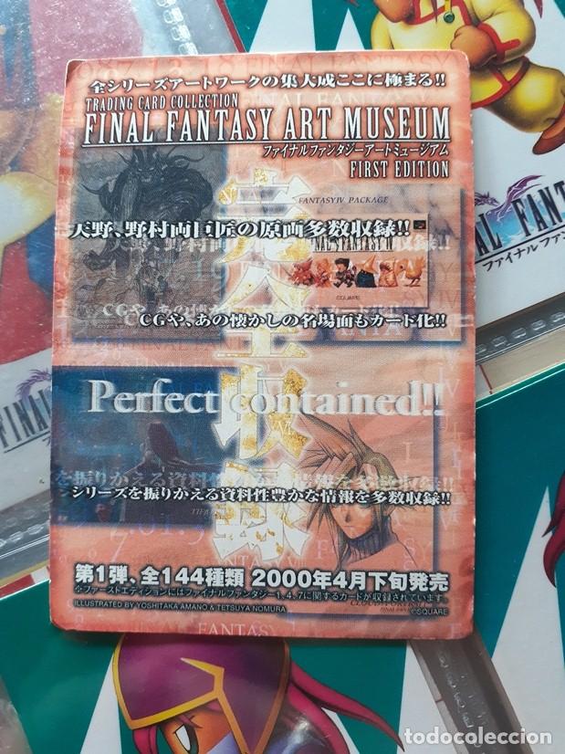 Final Fantasy Art Museum Trading Card Index Ca Buy Old Trading Cards At Todocoleccion