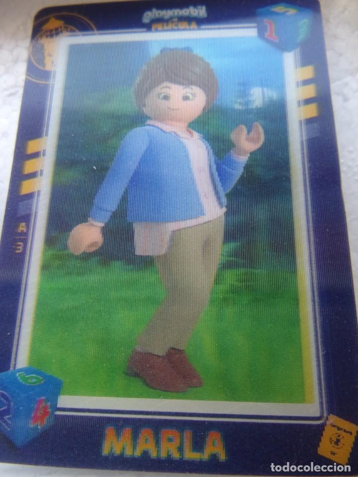 Trading cards: CROMO PLAYMOBIL LA PEL&Iacute;CULA - MARLA - Foto 1