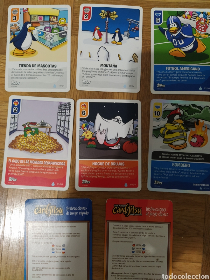 Lote Cards Club Penguin