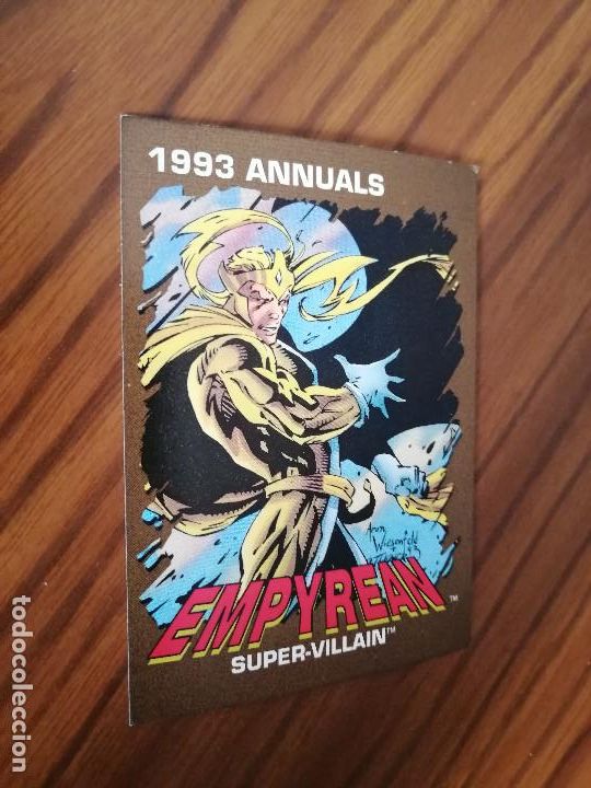Sammelkarten: EMPYREAN. SUPER-VILLAIN. 1993. ANNUALS. TRADING CARD. EE.UU. BUEN ESTADO. DIFICIL