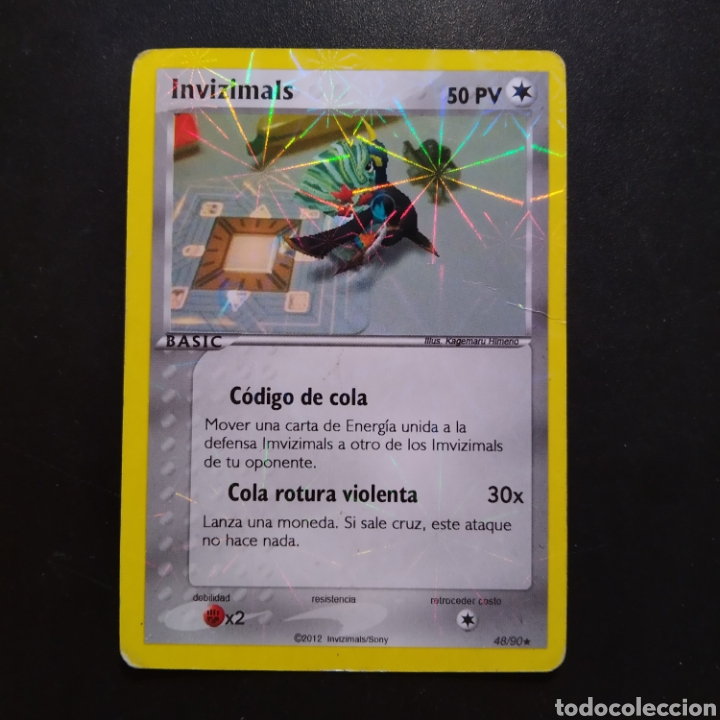 Trading cards: CARD - N&ordm; 48/90 - INVIZIMALS, LAS TRIBUS PERDIDAS - SONY COMPUTER - A&Ntilde;O 2012
