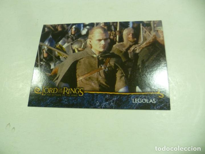 Trading Cards: Topps del Se&ntilde;or de los Anillos: Legolas-NUEVA