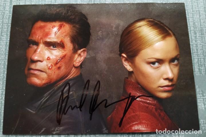 Trading Cards: Tarjeta Terminator 3 firmada por Arnold Schwarzenegger