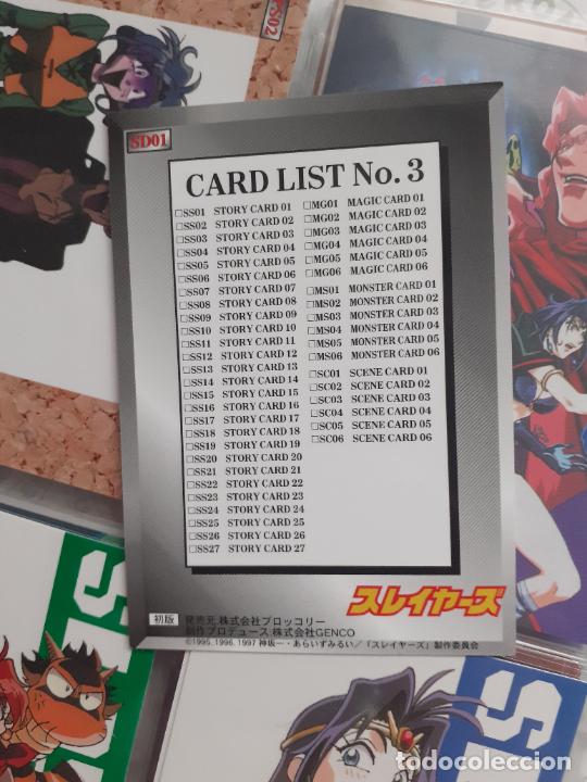 Trading cards: TRADING CARD SLAYERS REENA Y GAUDY sd01 - Foto 2