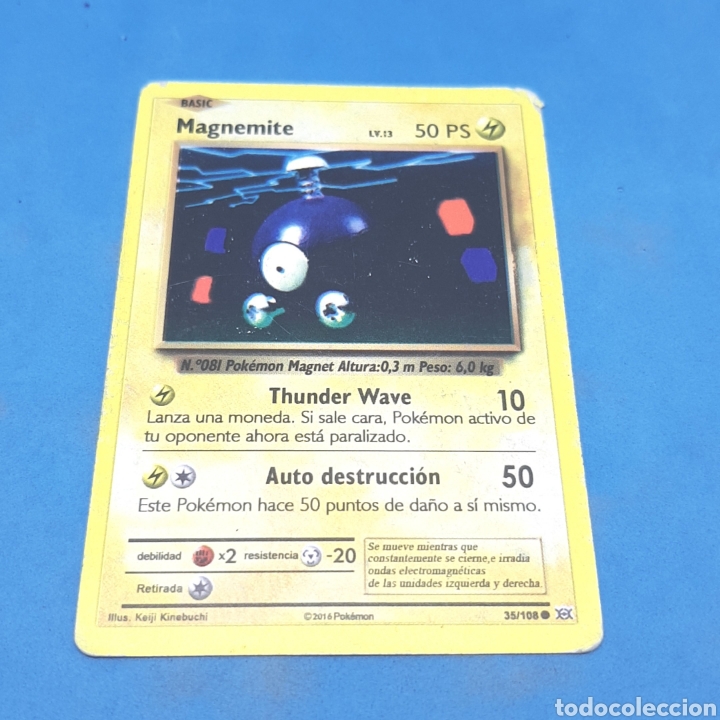 2016 magnemite pokemon card - (37/108) - XY Evolutions Colorless Self Magnemite #38 Prices | Pokemon