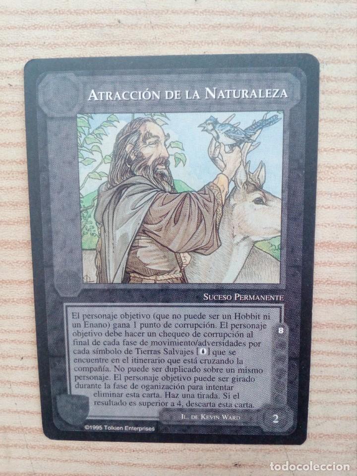 Figurine Collezionabili: Carta Trading Card Atraccion De La Naturaleza - El Se&ntilde;or De Los Anillos