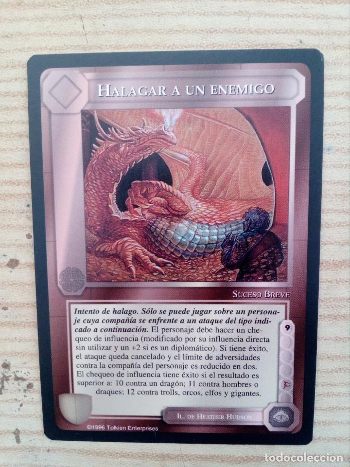 Trading cards: Carta Trading Card Halagar A Un Enemigo - El Se&ntilde;or De Los Anillos