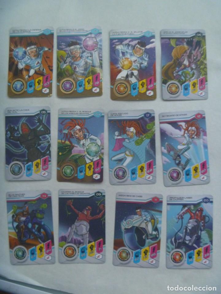 Trading cards: LOTE DE 12 TRADING CARDS DE ACTIMEL - Foto 1