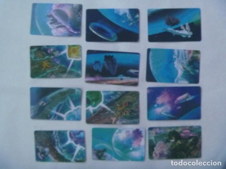 Trading cards: LOTE DE 12 TRADING CARDS DE ACTIMEL - Foto 2