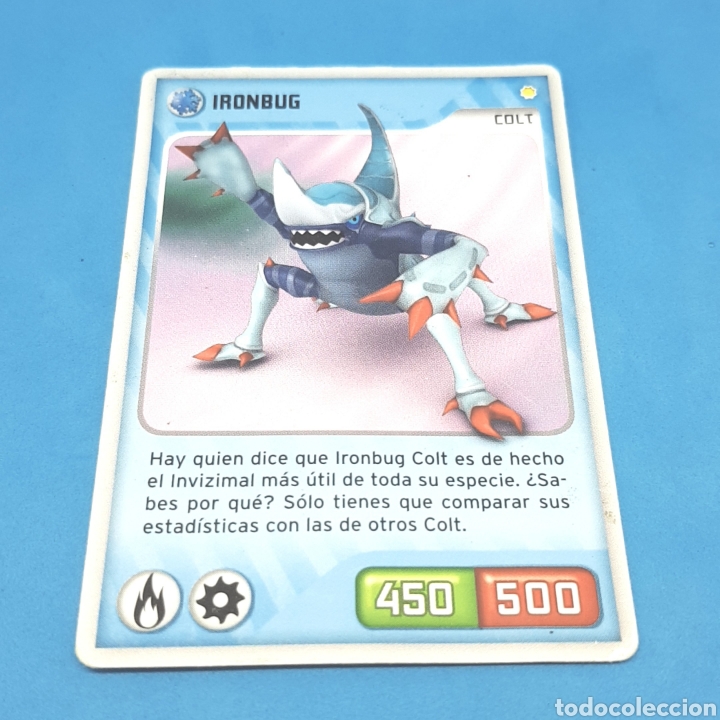 Trading cards: (C.36) INVIZIMALS 2013. N&deg;062 IRONBUG - Foto 1