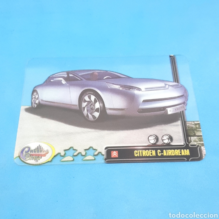 Trading Cards: (37.17) LAMINACARD CRYSTAL CARS. DREAM CARS MUNDICROMO. N&deg;110 CITRO&Euml;N C-AIRDREAM