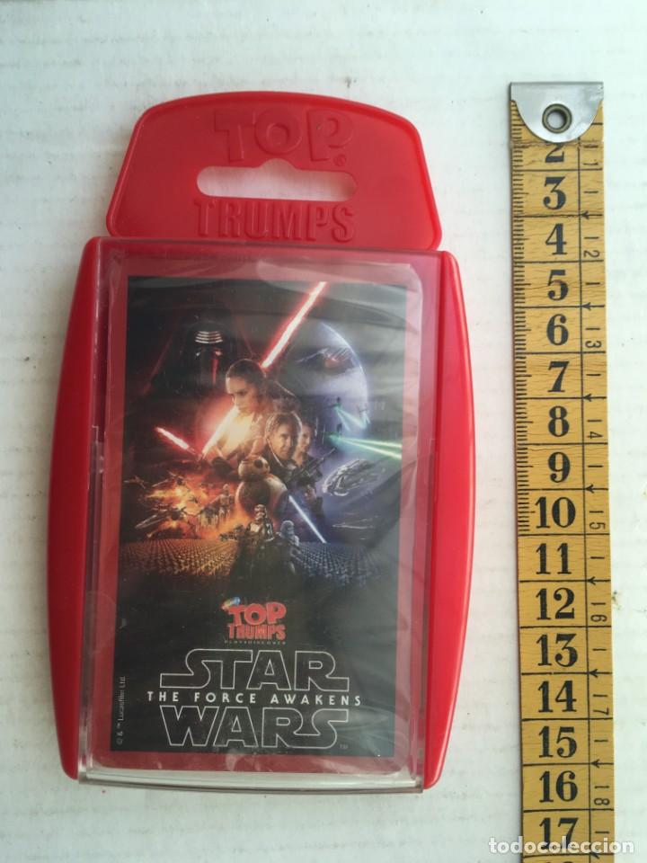 Trading Cards: STAR WARS THE FORCE AWAKENS STARWARS TOP TRUMPS KREATEN CARTAS NAIPES TOPS TRUMP