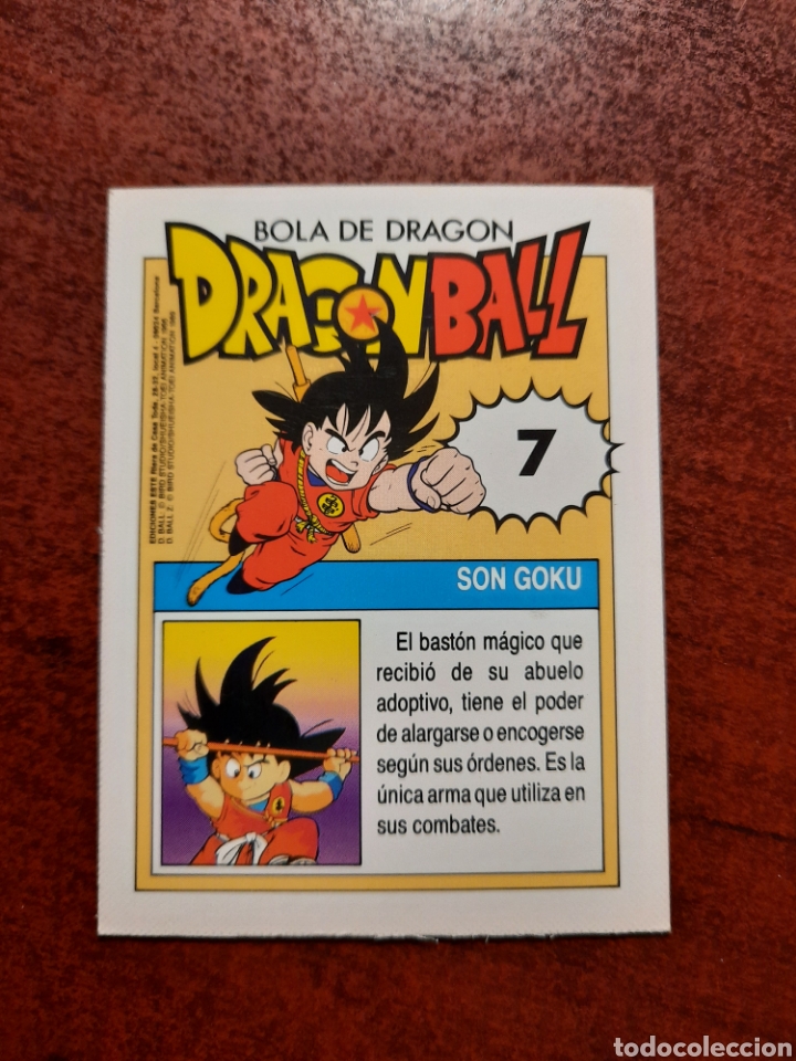 Trading cards: EDICIONES ESTE .- DRAGONBALL N&ordm; 7 SON GOKU - Foto 2