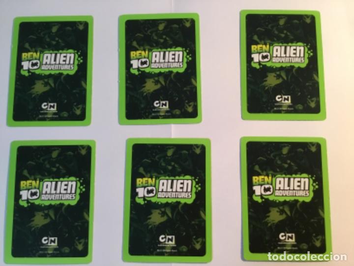 Trading cards: LOTE BEN 10 CARTAS CROMOS - Foto 2