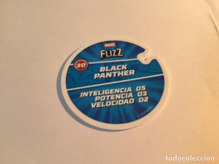 Trading cards: TAZO MARVEL FLIZZ NUM 30 BLACK PANTER - Foto 2