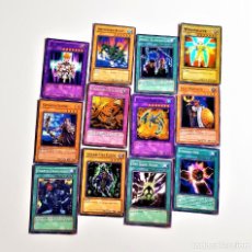 Trading Cards: YU-GI-OH LOTE DE 12 TARJETAS KONAMI