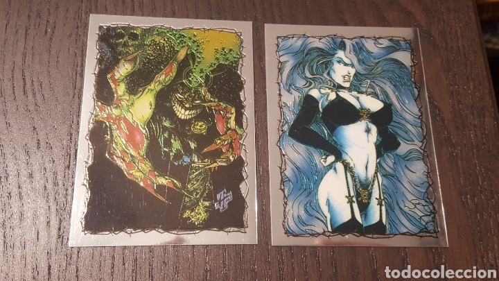 Trading Cards: Trading cards Evil Ernie - Chase cards - Chromium - Cartas especiales de la colecci&oacute;n n&uacute;meros 1 y 2