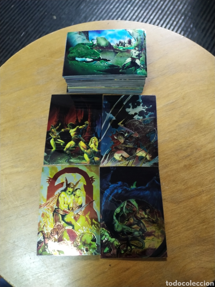 Trading Cards: All Chromium Conan II (Lote 74 cards de 90) - Foto 1 - 219081152