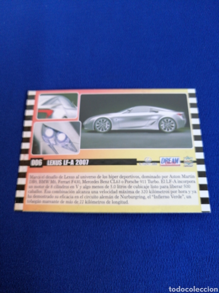 Trading cards: Top racing Lexus 6 - Foto 2