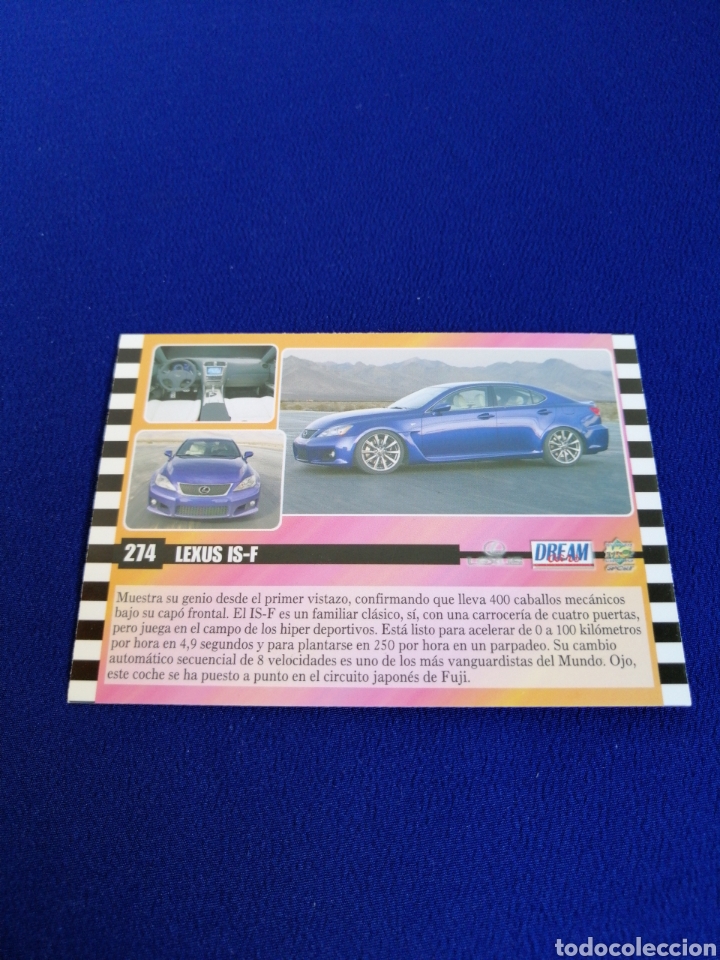 Trading cards: Top racing Lexus 274 - Foto 2