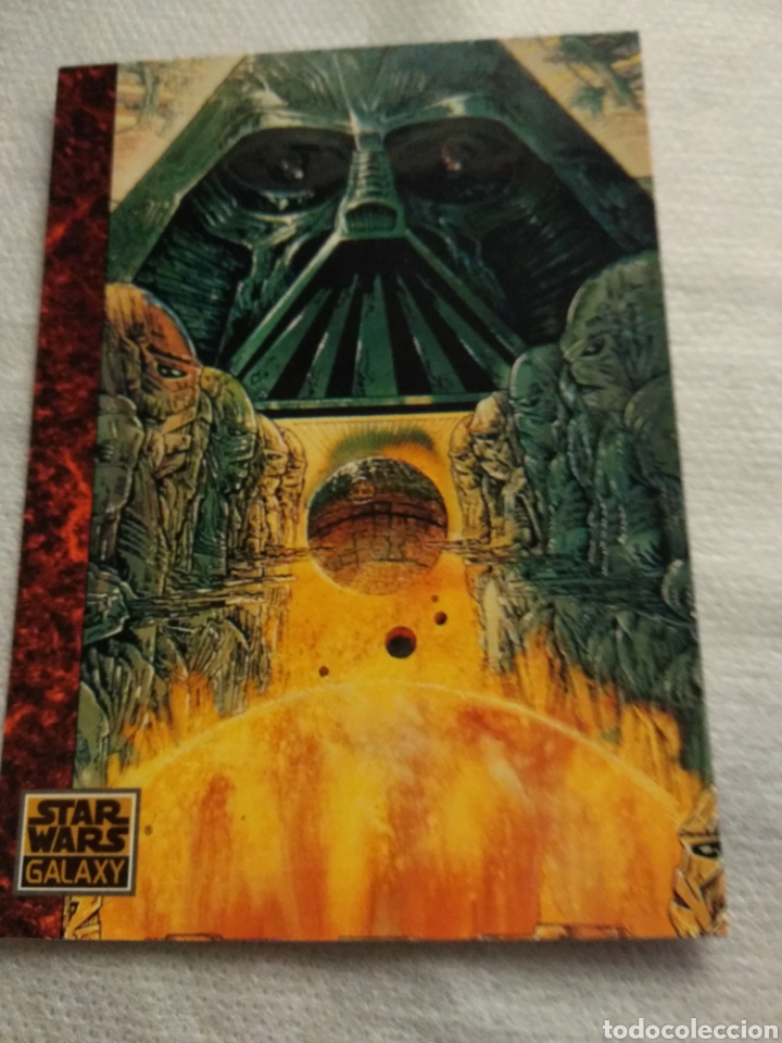 star wars galaxy # 57 topps 1993 serie 1 tradin - Buy Antique