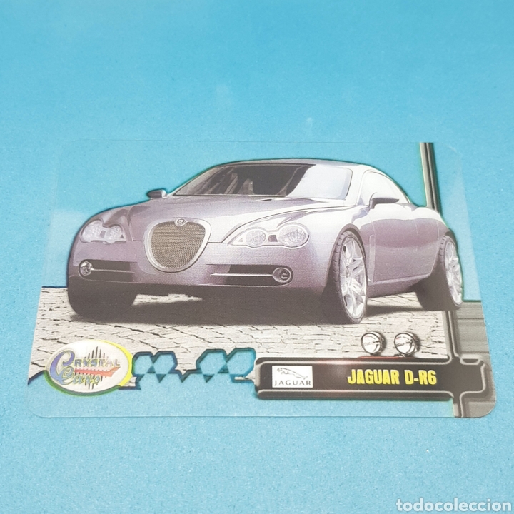 Trading Cards: (ARN.5) LAMINACARD MUNDICROMO. CRYSTAL CARS - N&deg;049 JAGUAR D-R6