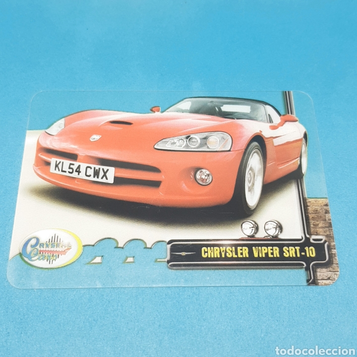 Trading Cards: (ARN.5) LAMINACARD MUNDICROMO. CRYSTAL CARS - N&deg;132 CHRYSLER VIPER SRT-10