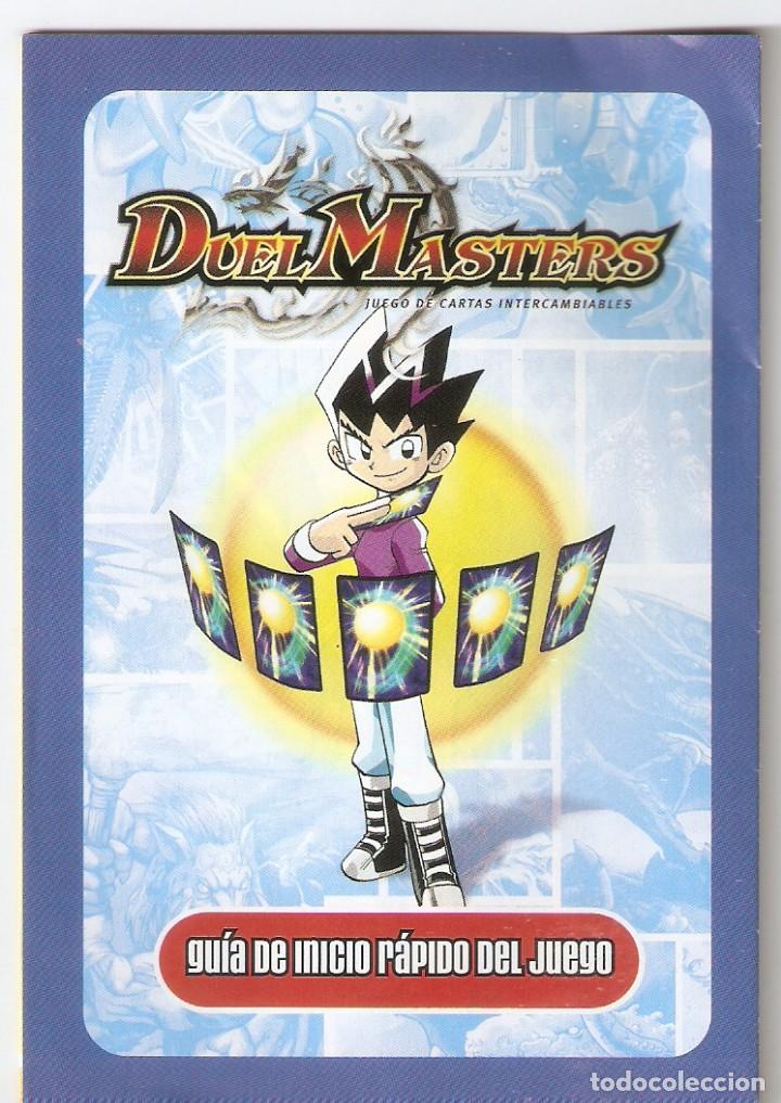Cartas Colecion&aacute;veis: GU&Iacute;A DE INICIO R&Aacute;PIDO. DUEL MASTERS
