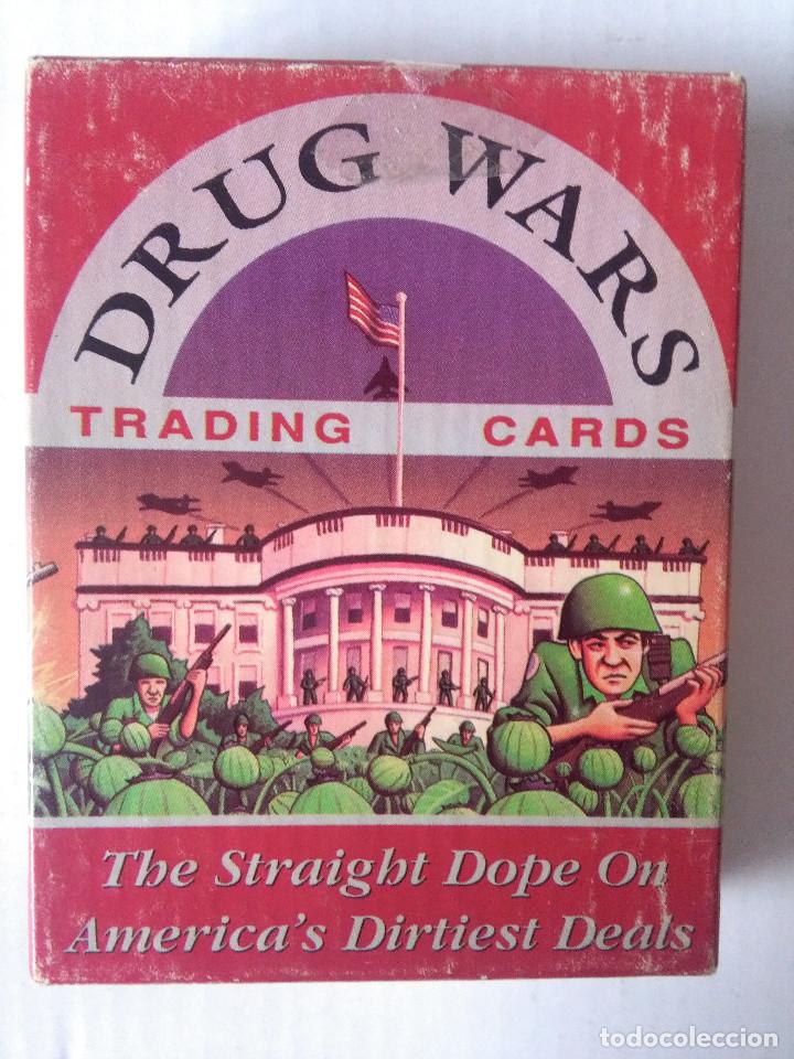 Trading Cards: Drug Wars (trading cards) COMPLETA-SALIM YAQUB-PAUL BRANCATTO-BOB CALLAHAN-1991