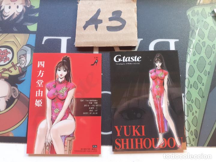 Sammelkarten: G TASTE HIROKI YAGAMI HENTAI MANGA ANIME 2001M PLASTIC VINYL CARD